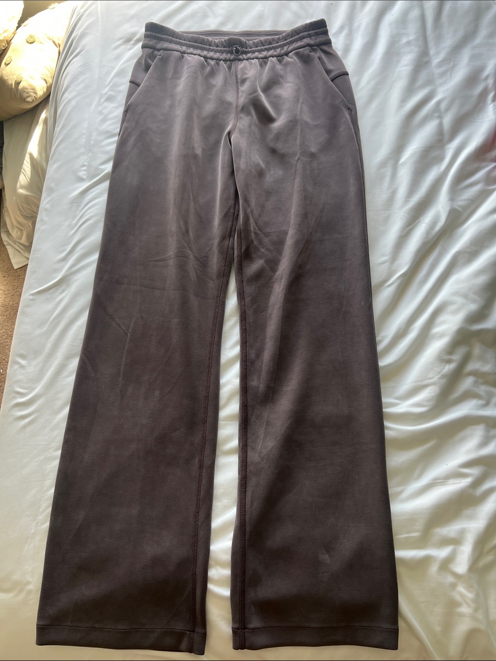 lululemon athletica Chocolate Brown Straight-Leg Sweatpants